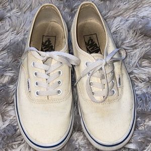 Off white authentic vans